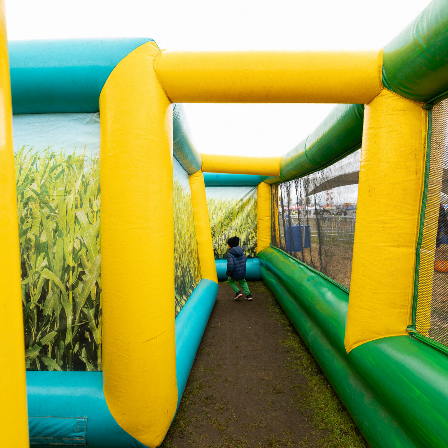 Inflatable Corn Maze