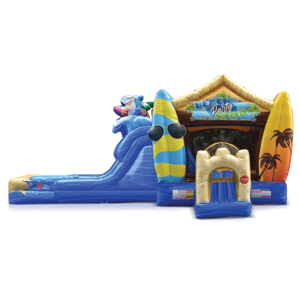 Beach Inflatables Cyprus Beach Party Combo Wet/Dry – Eyecandy Inflatables