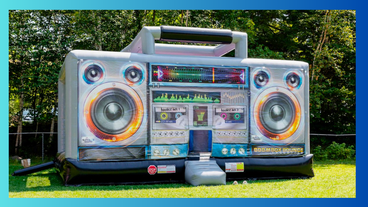 Boom Box Bounce – Eyecandy Inflatables