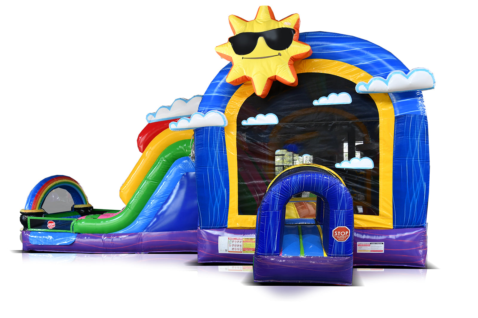 Rainbow Combo Wet/Dry – Eyecandy Inflatables