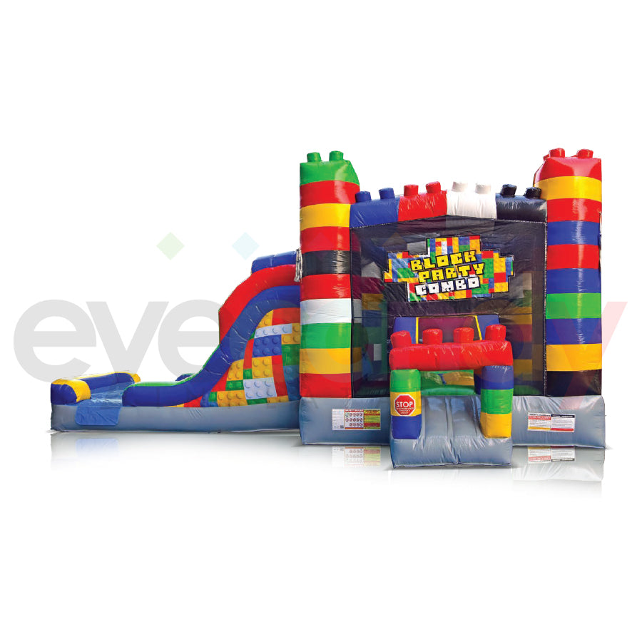 Block Party Combo (Wet/Dry) – Eyecandy Inflatables