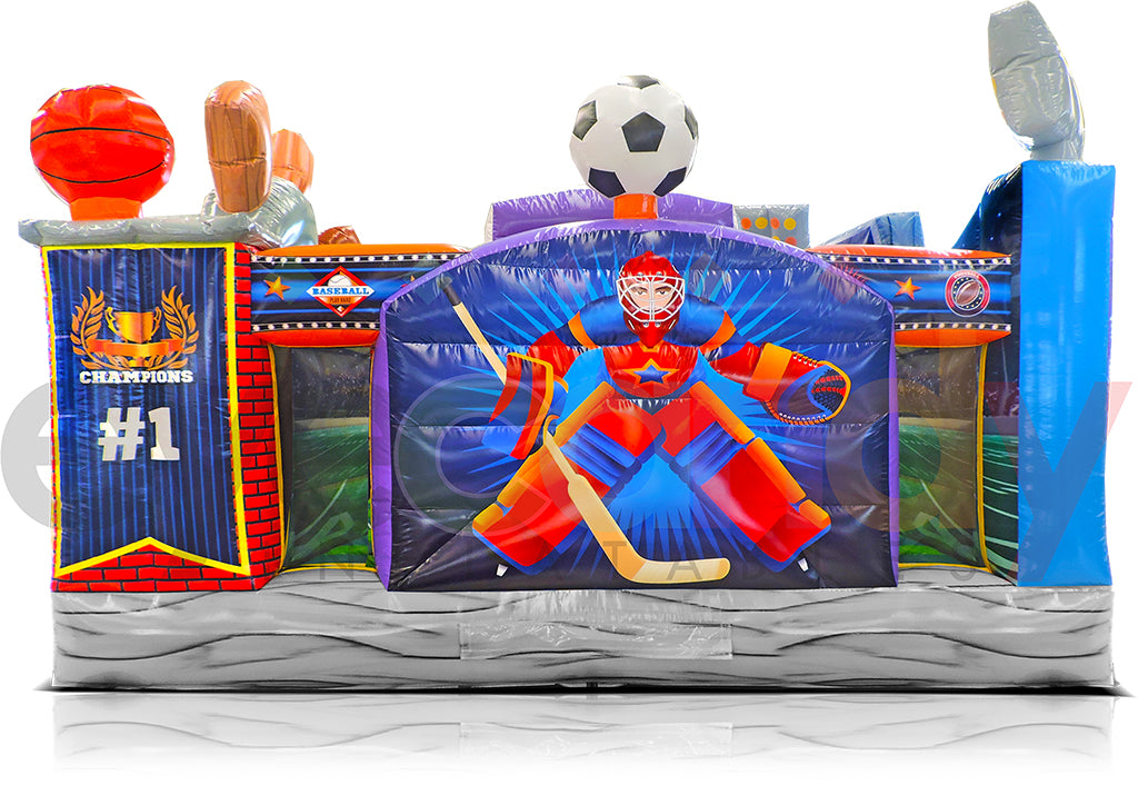 Self Inflating Stadium Sports Stadium – Eyecandy Inflatables