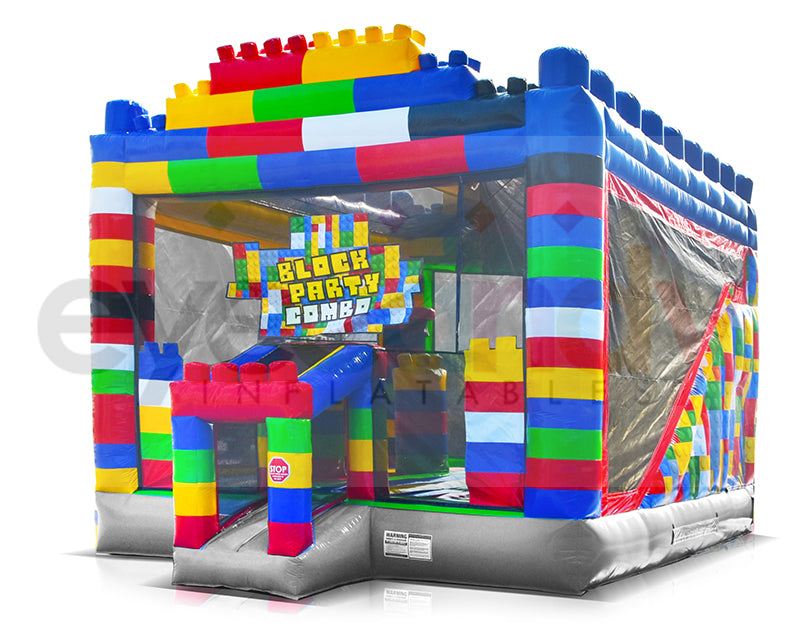 Block Party Combo Dry – Eyecandy Inflatables